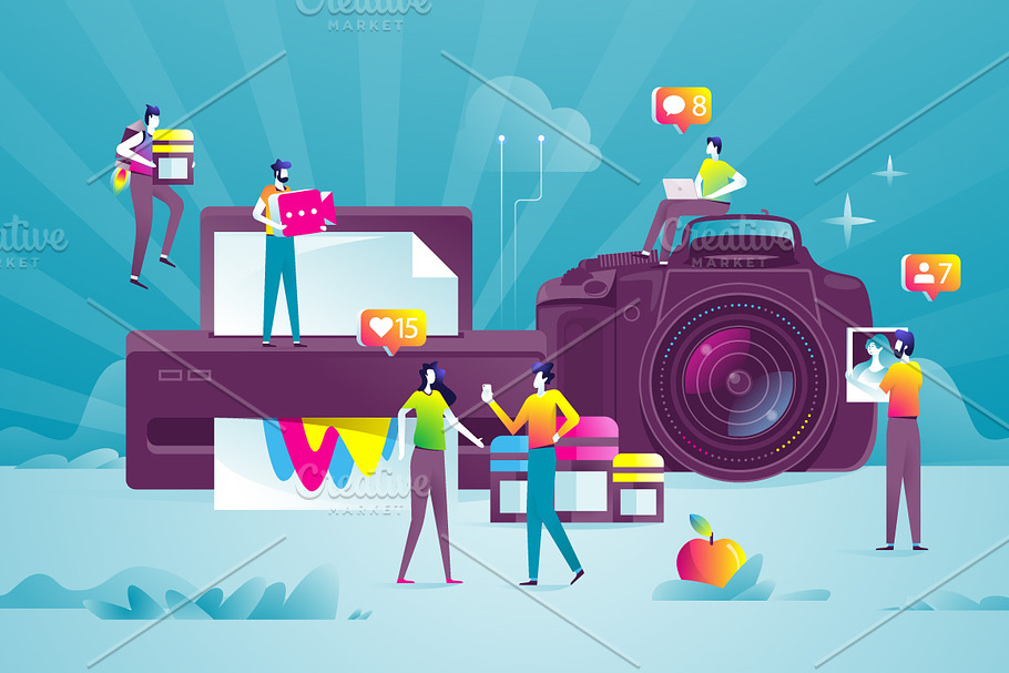  Business concept  in Illustrations - product preview 8