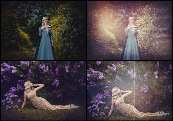 50 Vintage Film Photo Overlays in Photoshop Layer Styles - product preview 3