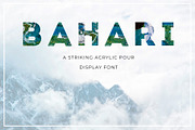 BAHARI Display Font