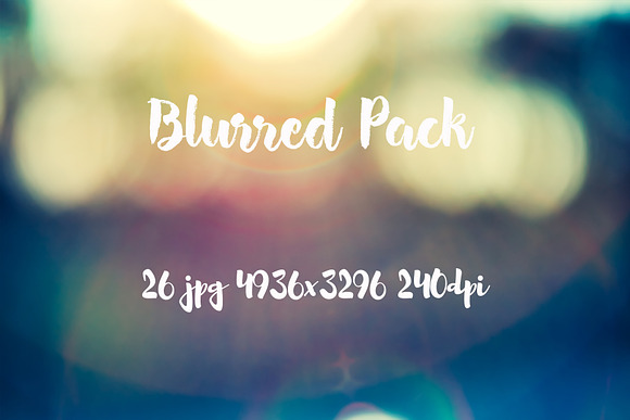 Blurred Pack in Web Elements - product preview 2