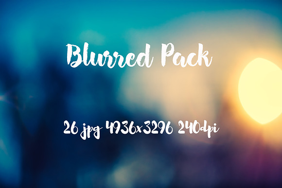 Blurred Pack in Web Elements - product preview 3