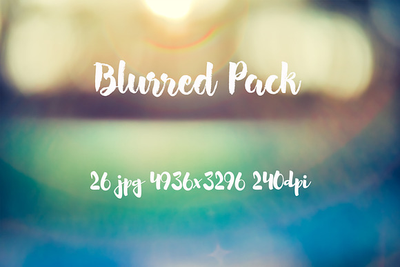 Blurred Pack in Web Elements - product preview 5
