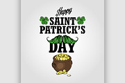 Sticker for Saint Patricks Day 