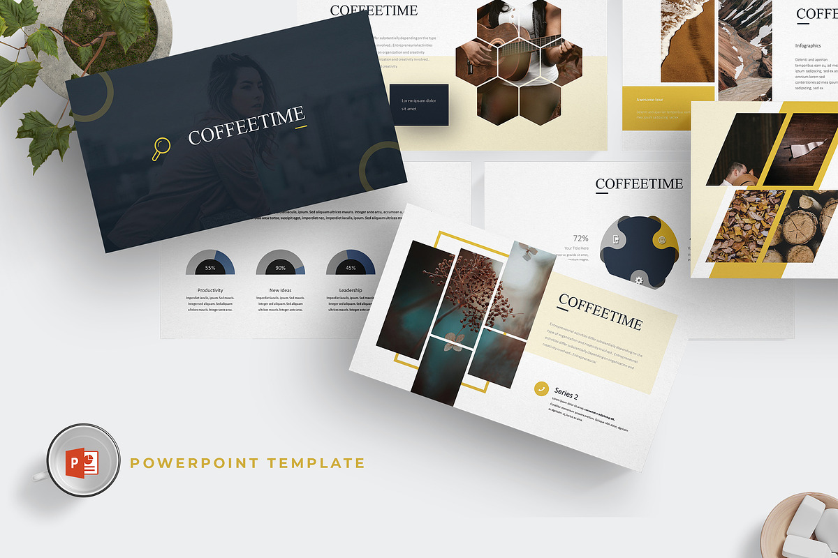 Coffee Time - Powerpoint Template in PowerPoint Templates - product preview 8