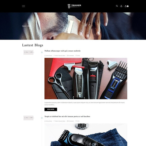 AP TRIMMER PRESTASHOP THEME in Bootstrap Themes - product preview 3
