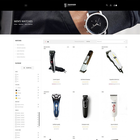 AP TRIMMER PRESTASHOP THEME in Bootstrap Themes - product preview 6