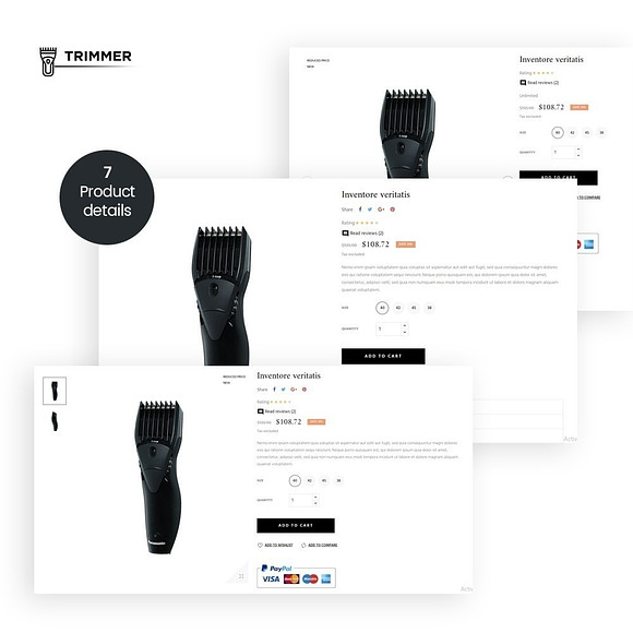AP TRIMMER PRESTASHOP THEME in Bootstrap Themes - product preview 8