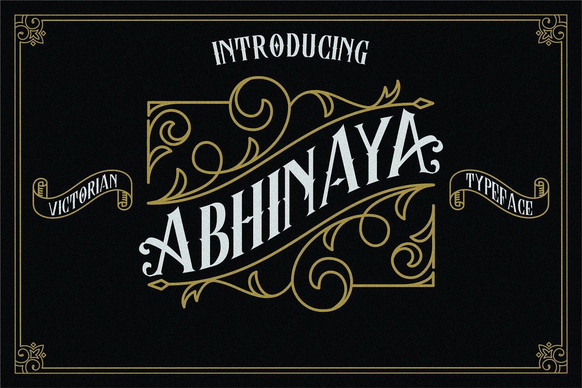 Abhinaya in Blackletter Fonts - product preview 8