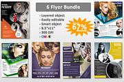 Photography flyer bundle-6 flyer-V87
