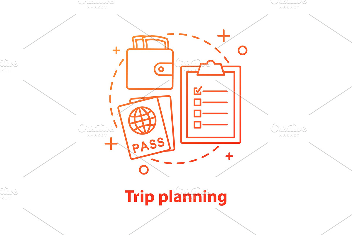 Going on trip concept icon in Icons - product preview 8