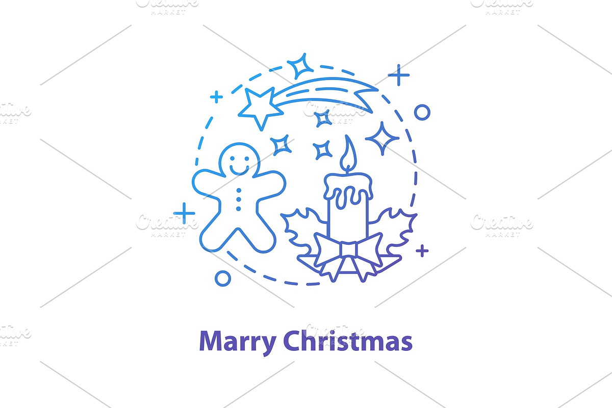 Winter holidays concept icon in Icons - product preview 8