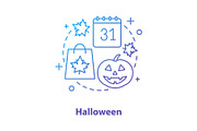 Halloween concept icon