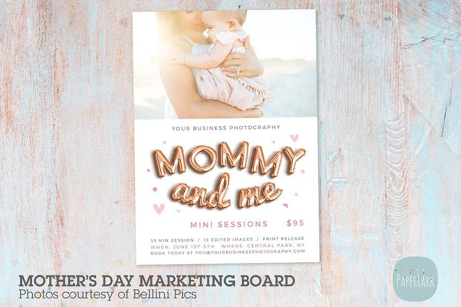 IM028 Mother's Day Marketing Board in Flyer Templates - product preview 8