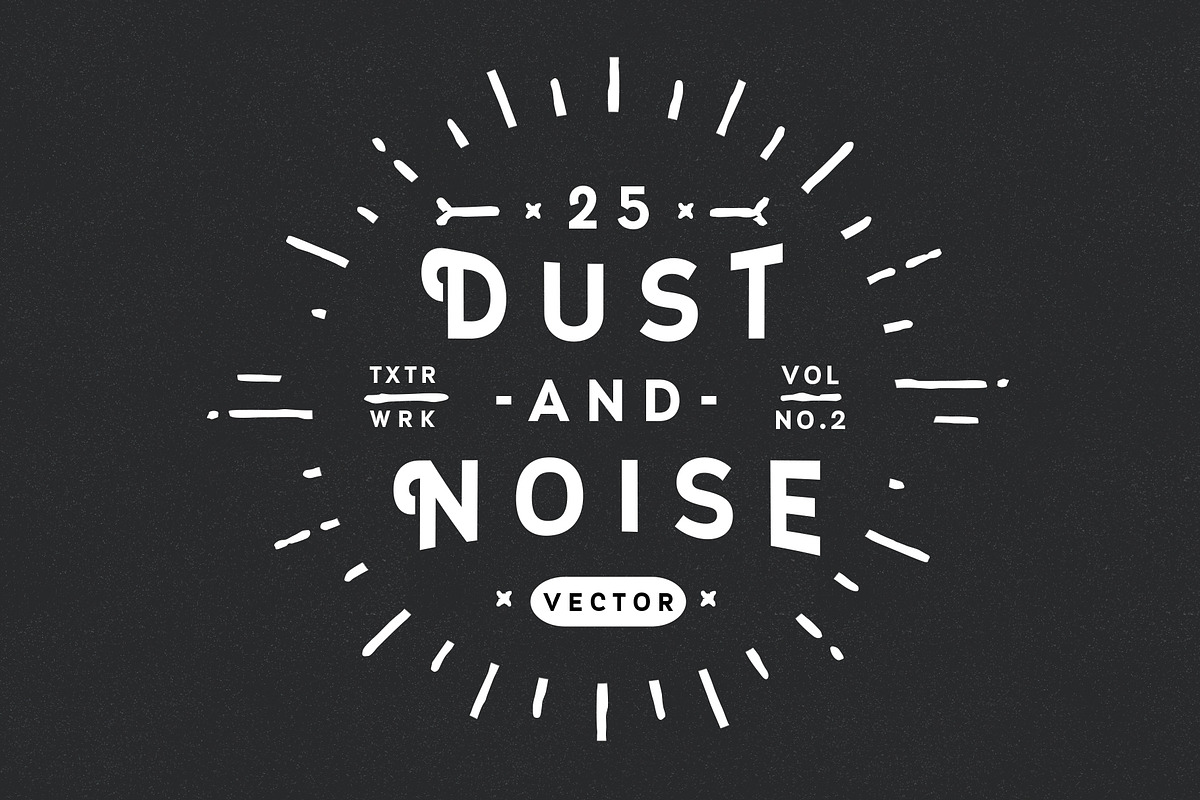 25 Dust and Noise Vector Textures V2 in Textures - product preview 8