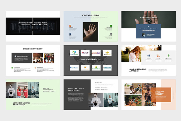 Valeta : Charity Event Powerpoint in PowerPoint Templates - product preview 2