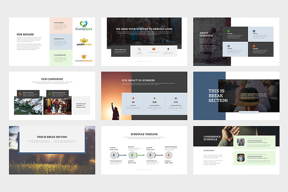 Valeta : Charity Event Powerpoint in PowerPoint Templates - product preview 4