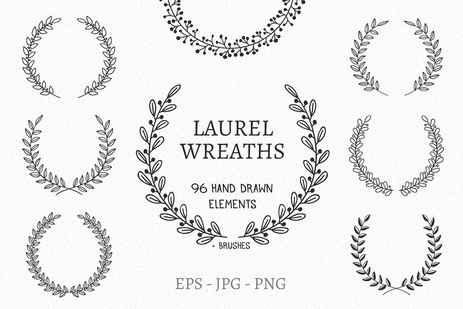 Laurel Wreaths and Dividers