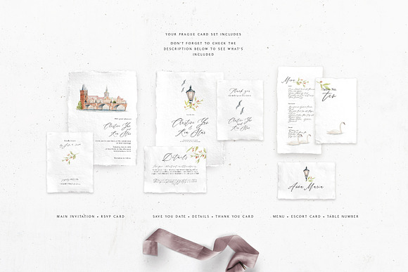 Prague Wedding. Wedding Suite in Wedding Templates - product preview 6