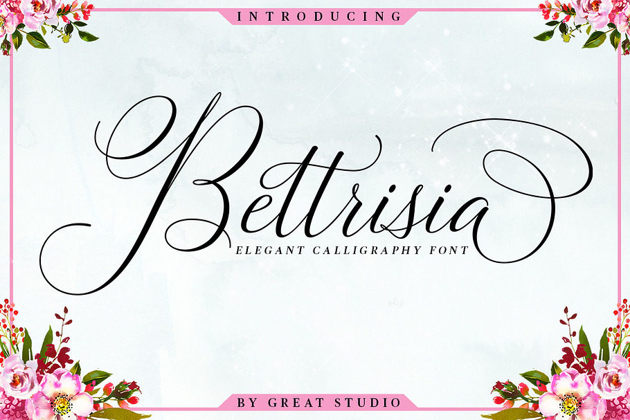 Bettrisia Script in Elegant Fonts - product preview 8