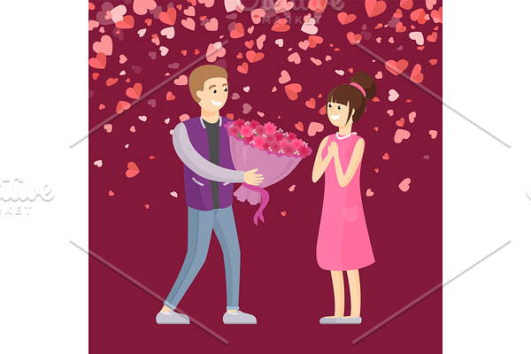 Bouquet of Flowers to Girlfriend