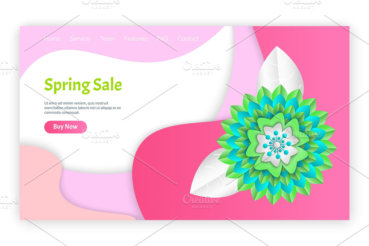 Spring Sale Special Discounts from in Illustrations - product preview 8