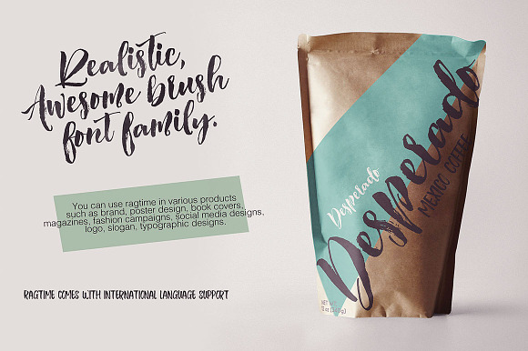 Ragtime - Brush Font Duo in Display Fonts - product preview 1
