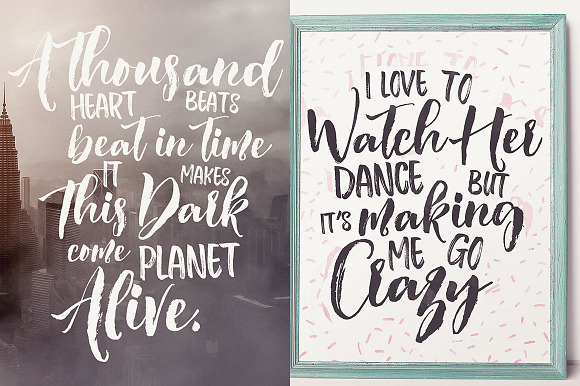 Ragtime - Brush Font Duo in Display Fonts - product preview 9