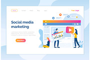 Social Media Marketing Website