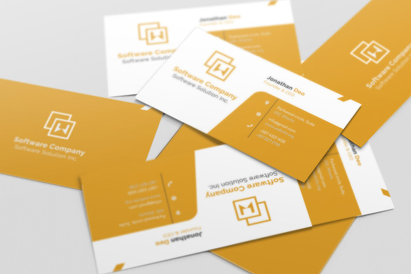 Software Company Business Card