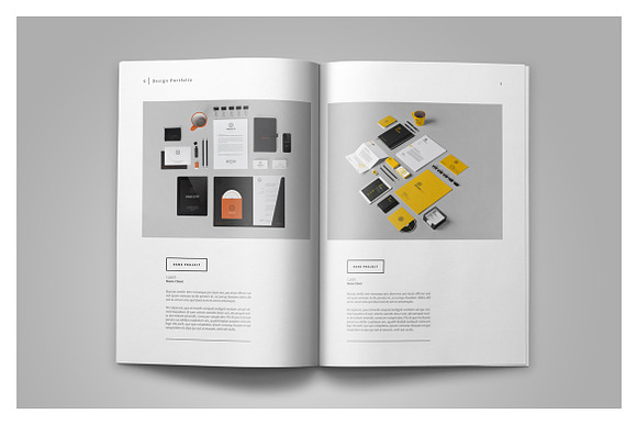 Graphic Design Portfolio Template in Brochure Templates - product preview 5