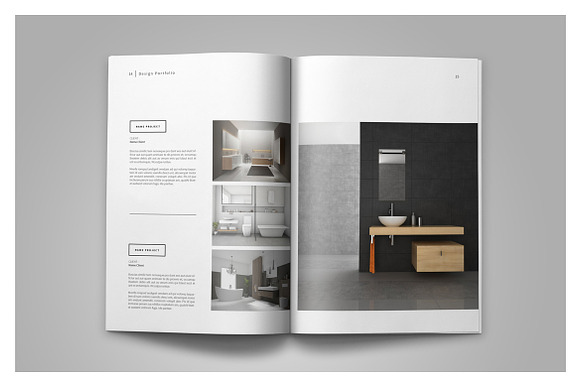 Graphic Design Portfolio Template in Brochure Templates - product preview 9