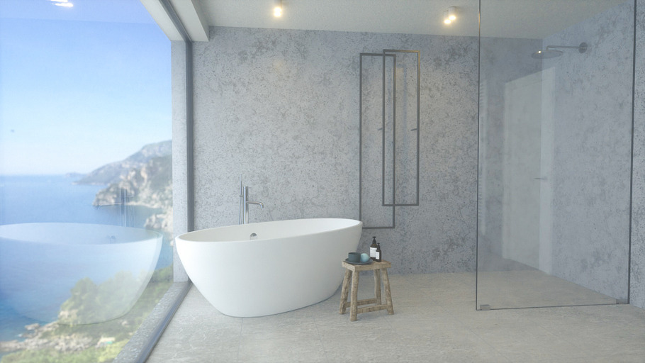 Bathroom with a view in Architecture - product preview 4