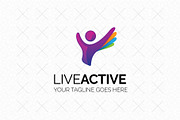 Live Active Logo Template