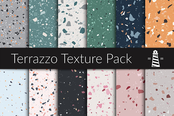 Terrazzo Textures in Graphics - product preview 1