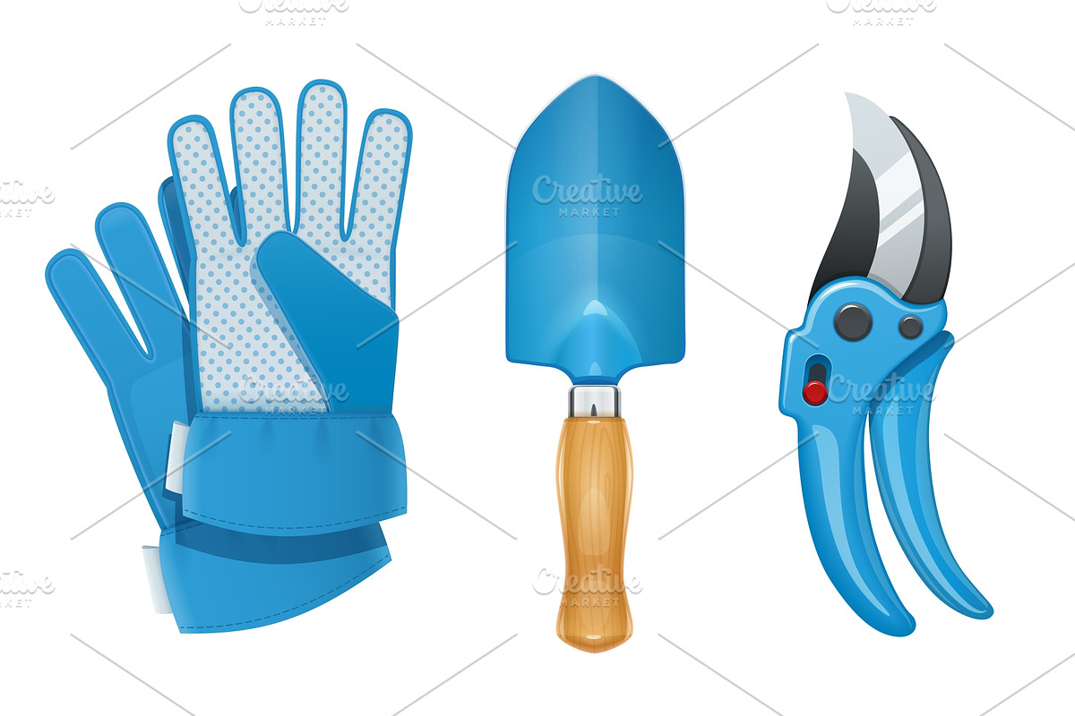 Garden tool for gardening work. in Illustrations - product preview 8