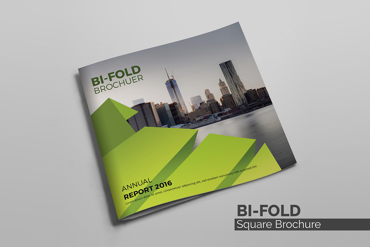 Bi-fold Brochure  in Brochure Templates - product preview 8