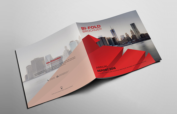 Bi-fold Brochure  in Brochure Templates - product preview 1