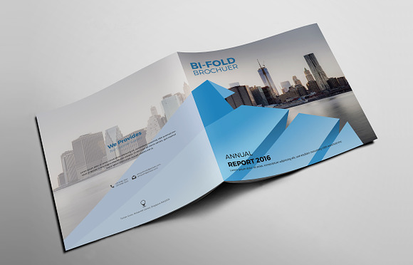 Bi-fold Brochure  in Brochure Templates - product preview 2