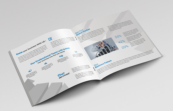 Bi-fold Brochure  in Brochure Templates - product preview 5