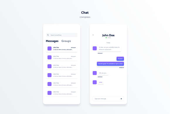 Spojeeto Mobile App UI Kit in UI Kits and Libraries - product preview 6