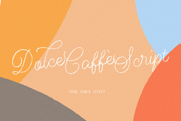 Dolce Caffè Chalk 4 fonts 50% off in Script Fonts - product preview 2