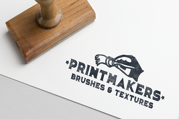 Vol.1 Printmakers Brushes in Photoshop Brushes - product preview 3