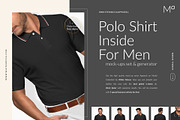 Men Polo Shirt 2 Mock-ups FREE DEMO