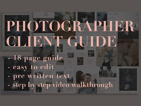 Wedding Photographer Marketing Guide in Magazine Templates - product preview 1