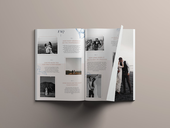 Wedding Photographer Marketing Guide in Magazine Templates - product preview 6