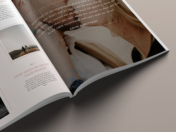Wedding Photographer Marketing Guide in Magazine Templates - product preview 9