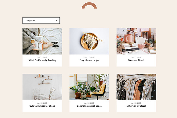 Arlo Squarespace Template in Website Templates - product preview 4