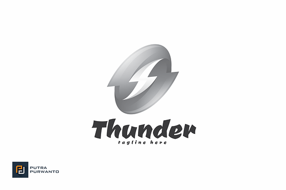 Thunder - Logo Template in Logo Templates - product preview 1