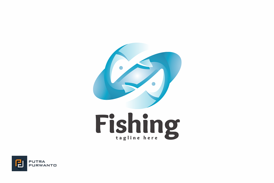 Fishing - Logo Template in Logo Templates - product preview 8