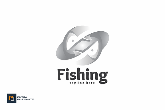 Fishing - Logo Template in Logo Templates - product preview 1